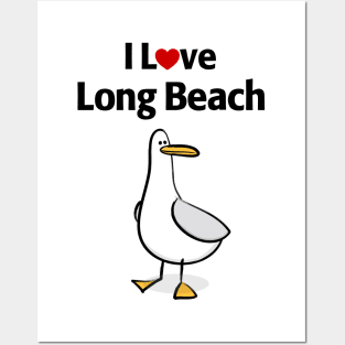 I Love Long Beach Posters and Art